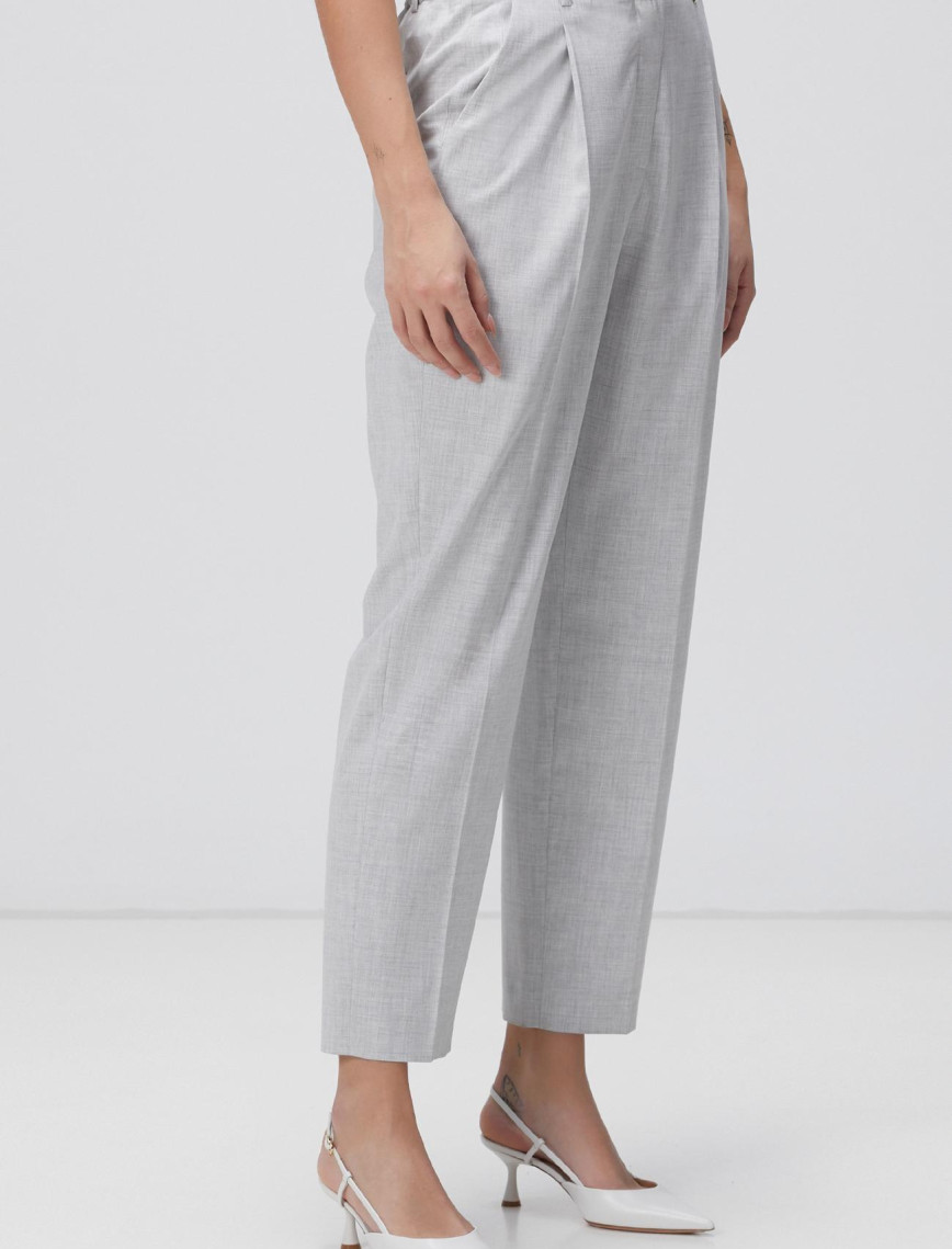 Network Kadın Açık Gri Pantolon Network Kadın Açık Gri Pantolon