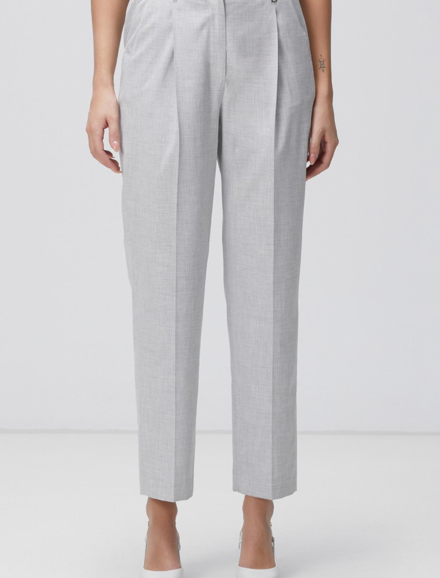 Network Kadın Açık Gri Pantolon Network Kadın Açık Gri Pantolon