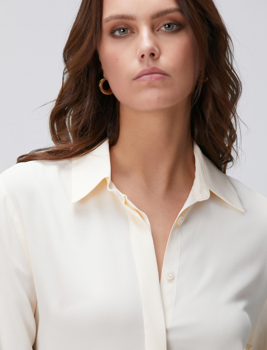 Network Kadın Limited Vanilya Gömlek Network Kadın Limited Vanilya Gömlek