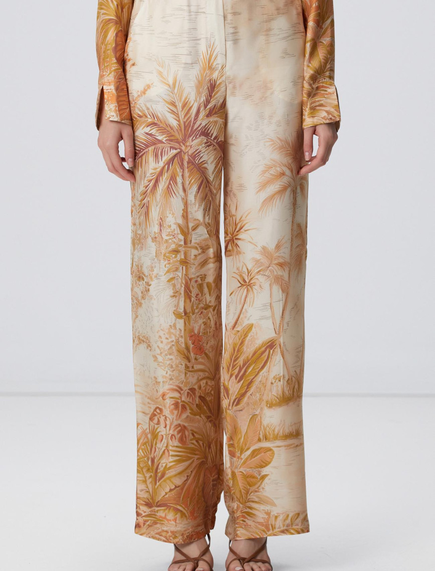 Network Kadın Limited Sarı Pantolon Network Kadın Limited Sarı Pantolon