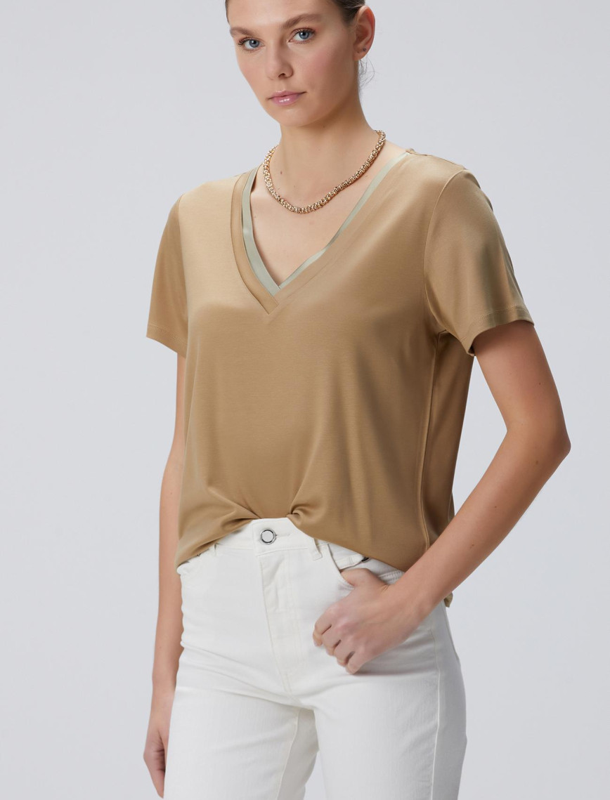 Network Kadın Limited Yağ Yeşili T-shirt Network Kadın Limited Yağ Yeşili T-shirt