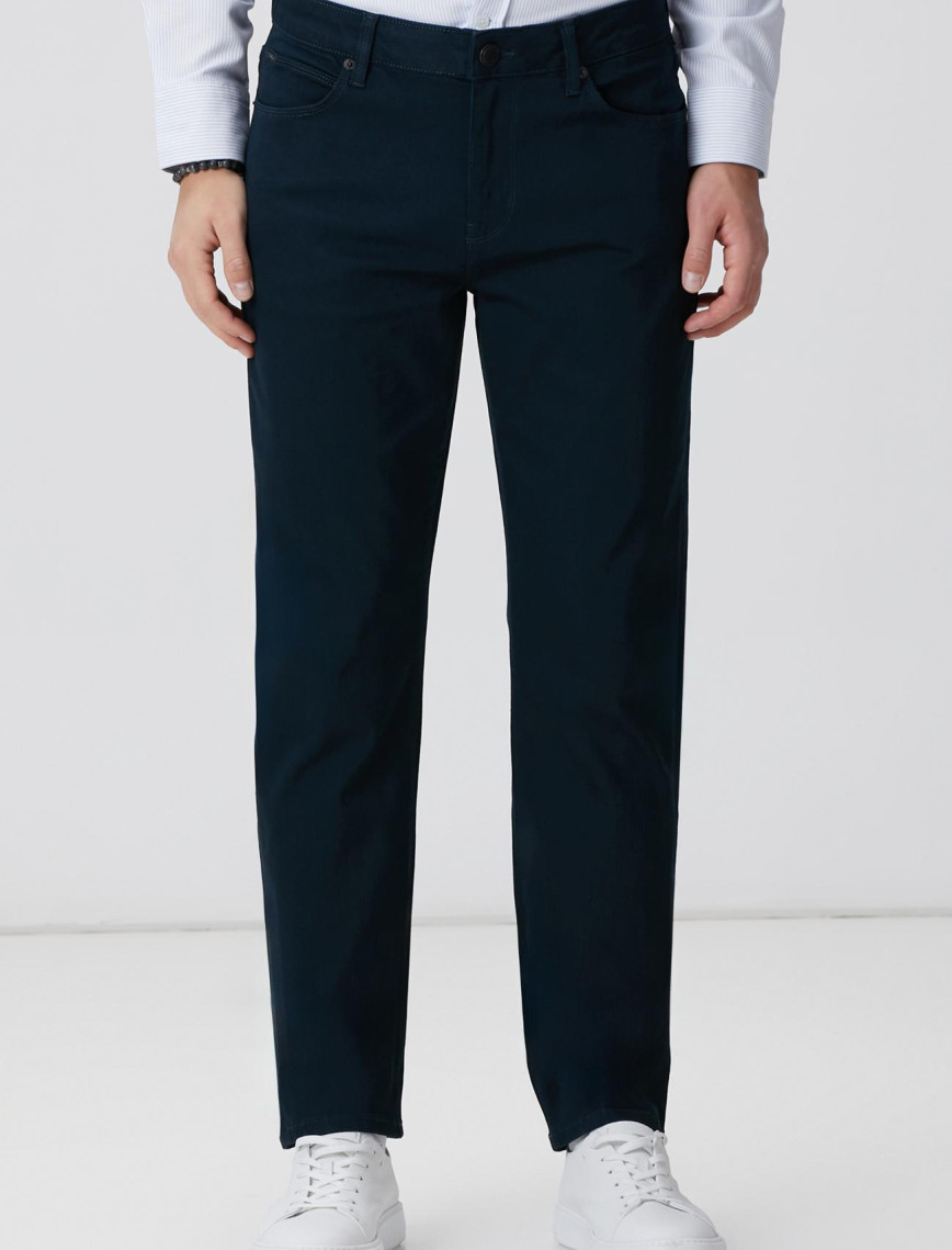 Network Erkek Lacivert Casual Pantolon Network Erkek Lacivert Casual Pantolon