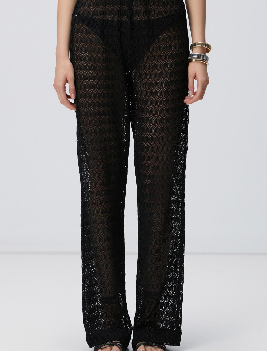 Network Kadın Siyah Plaj Pantolonu Network Kadın Siyah Plaj Pantolonu