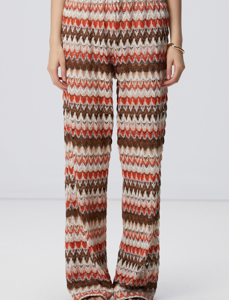 Network Kadın Kırık Beyaz Kahverengi Plaj Pantolonu Network Kadın Kırık Beyaz Kahverengi Plaj Pantolonu