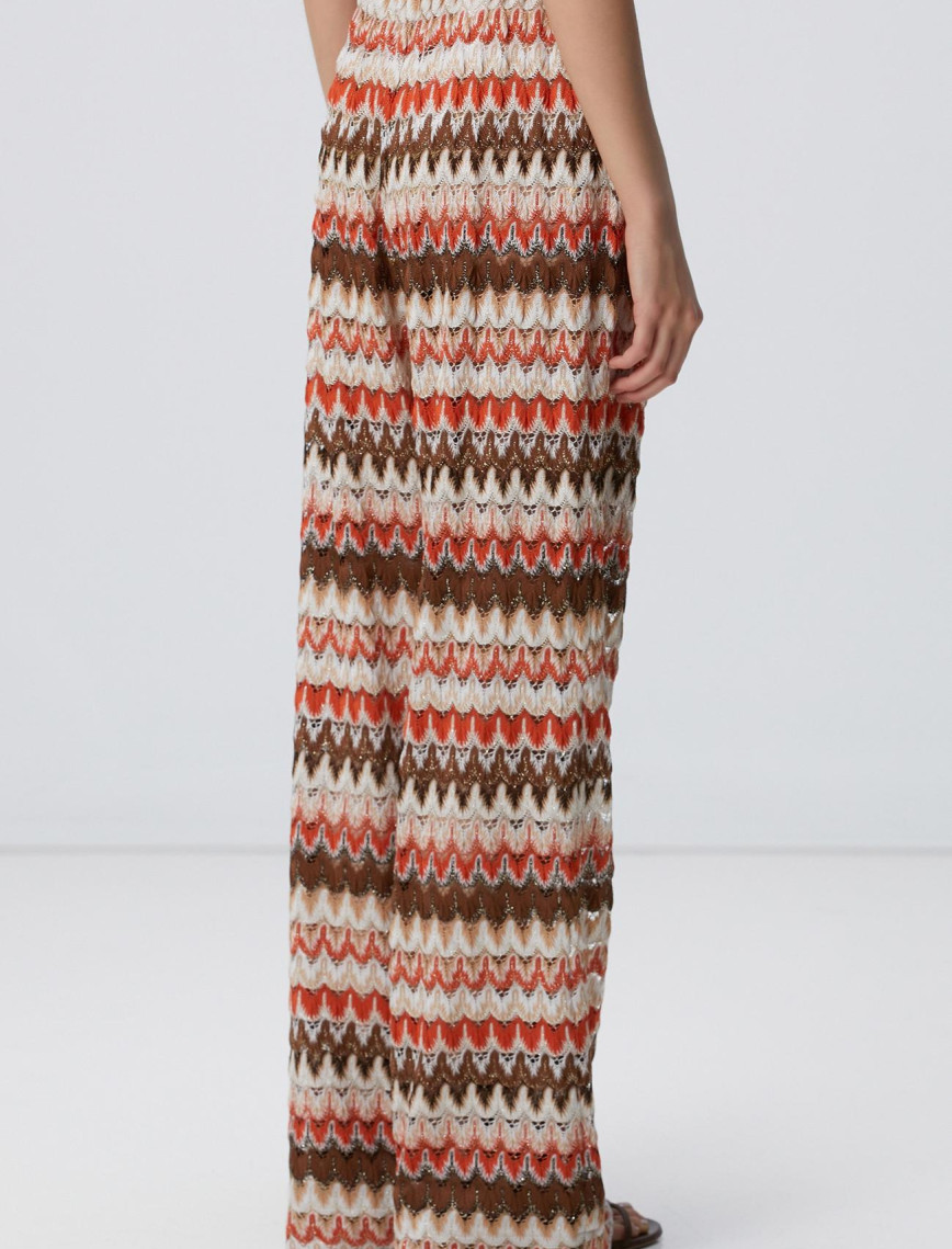 Network Kadın Kırık Beyaz Kahverengi Plaj Pantolonu Network Kadın Kırık Beyaz Kahverengi Plaj Pantolonu