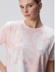 Network Kadın N-Tech Pembe Batik Desenli T-shirt Network Kadın N-Tech Pembe Batik Desenli T-shirt