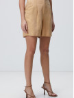Network Kadın LimitedAçık Bej Keten Karışımlı Şort Network Kadın LimitedAçık Bej Keten Karışımlı Şort