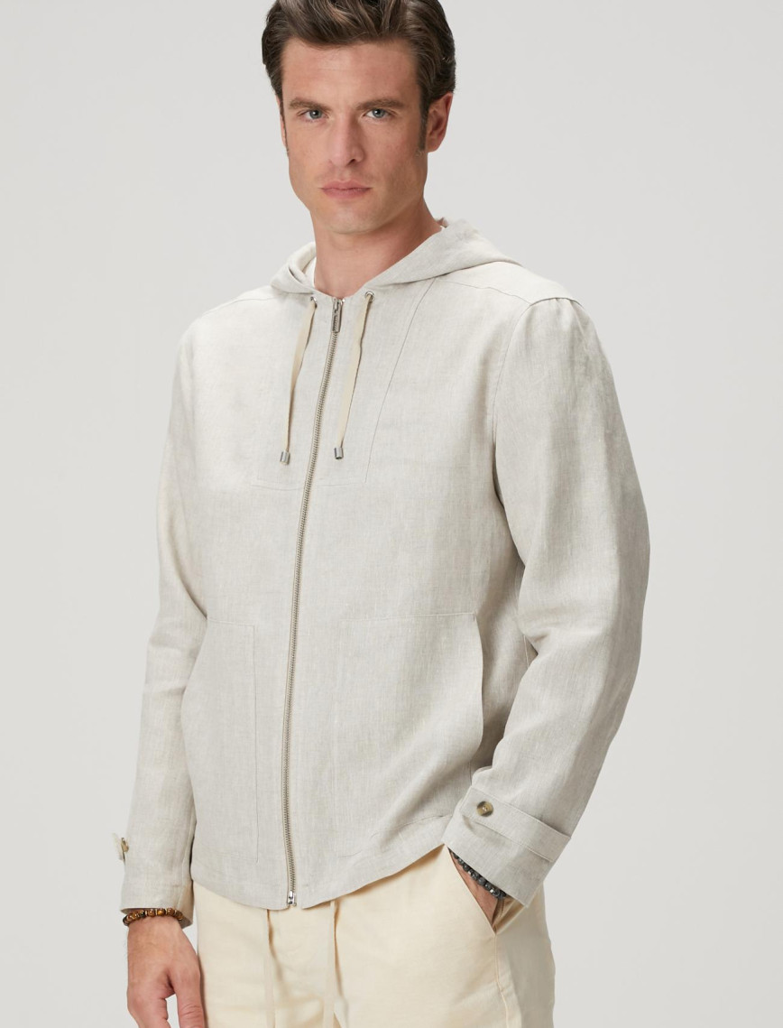 Network Erkek Naturel Keten Sweatshirt Network Erkek Naturel Keten Sweatshirt