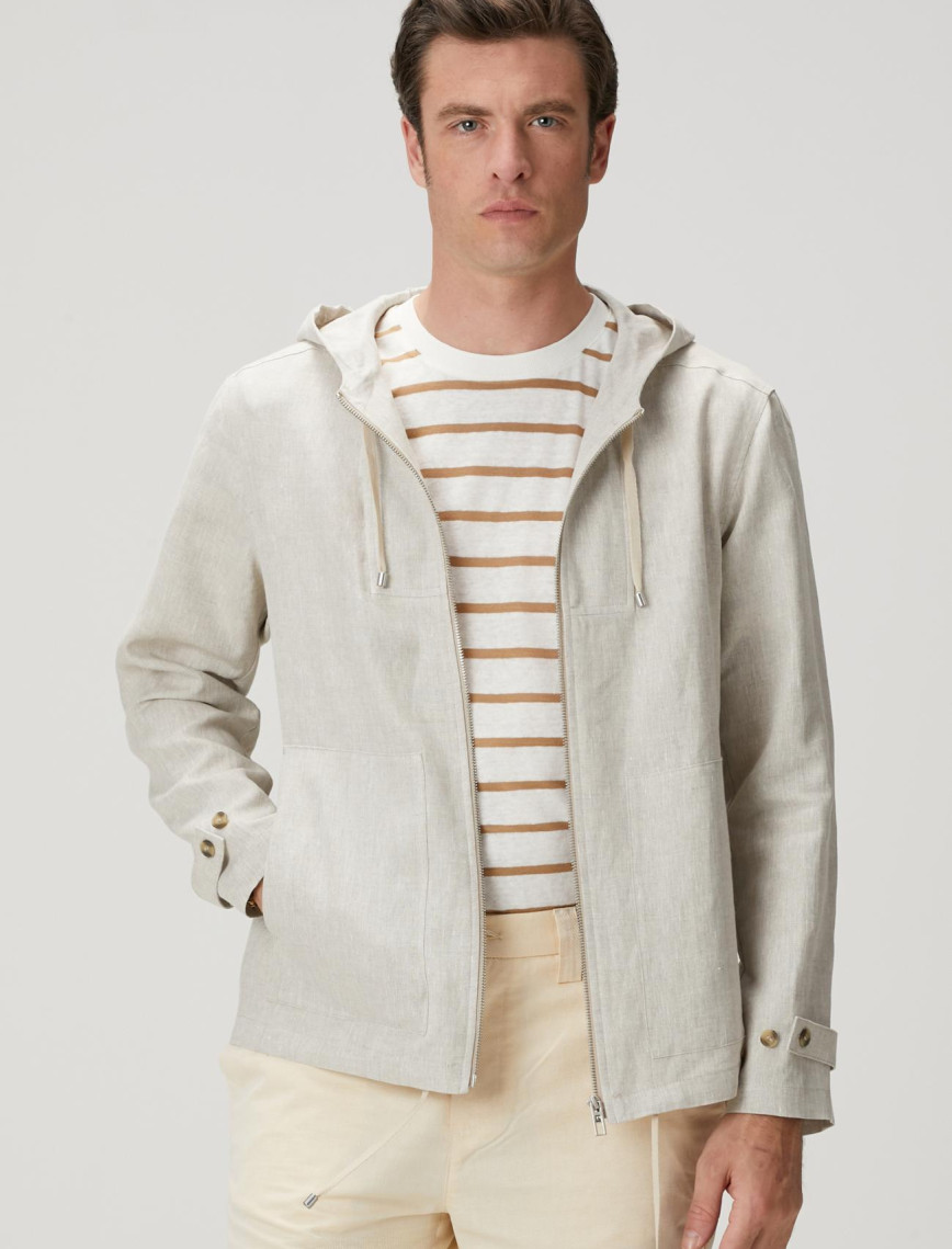 Network Erkek Naturel Keten Sweatshirt Network Erkek Naturel Keten Sweatshirt