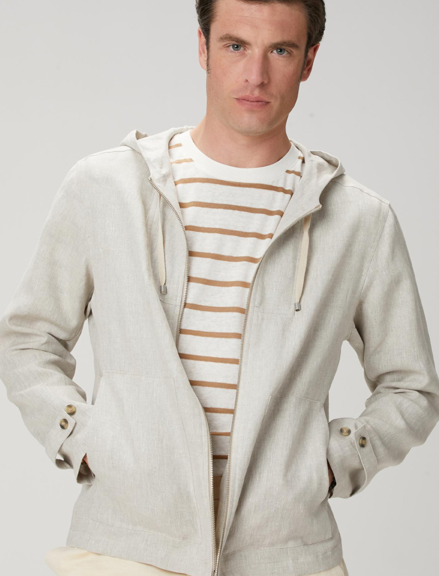 Network Erkek Naturel Keten Sweatshirt Network Erkek Naturel Keten Sweatshirt