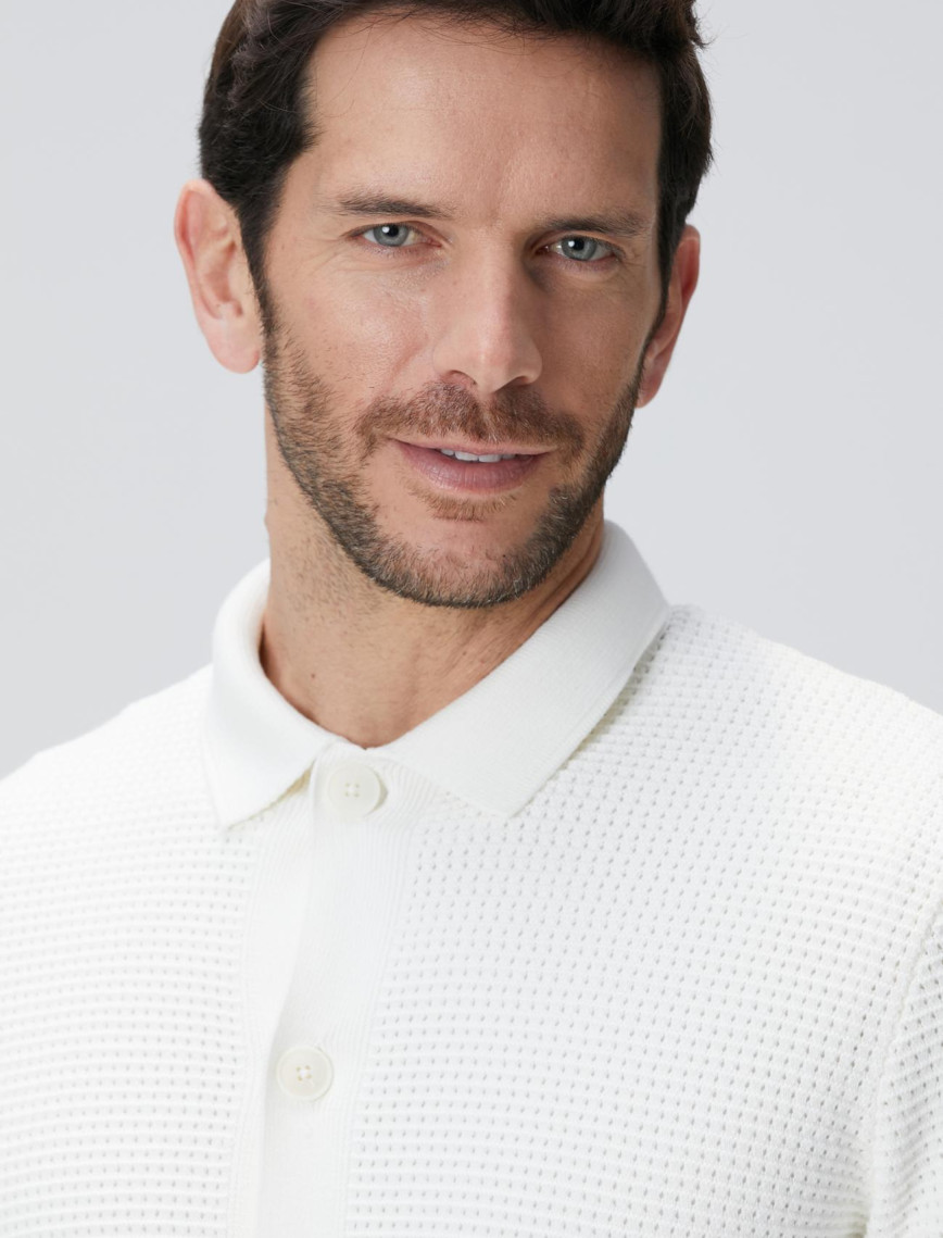 Network Erkek Beyaz Hırka Network Erkek Beyaz Hırka