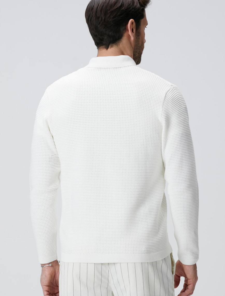 Network Erkek Beyaz Hırka Network Erkek Beyaz Hırka