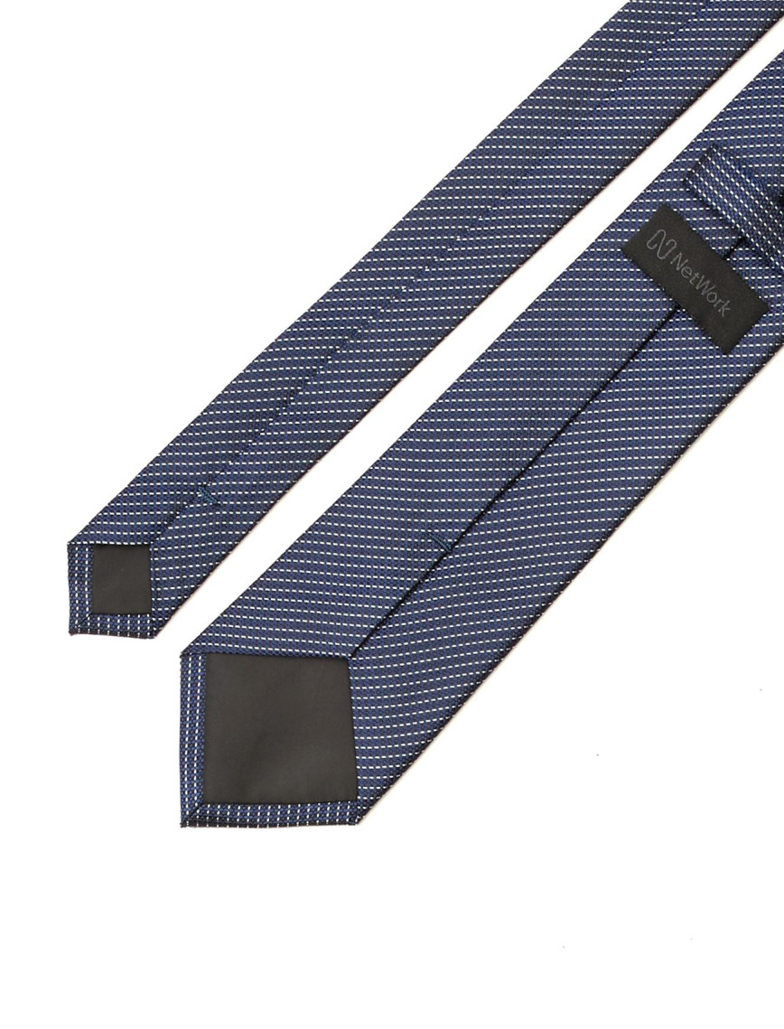 Network Erkek Lacivert İpek Kravat Network Erkek Lacivert İpek Kravat