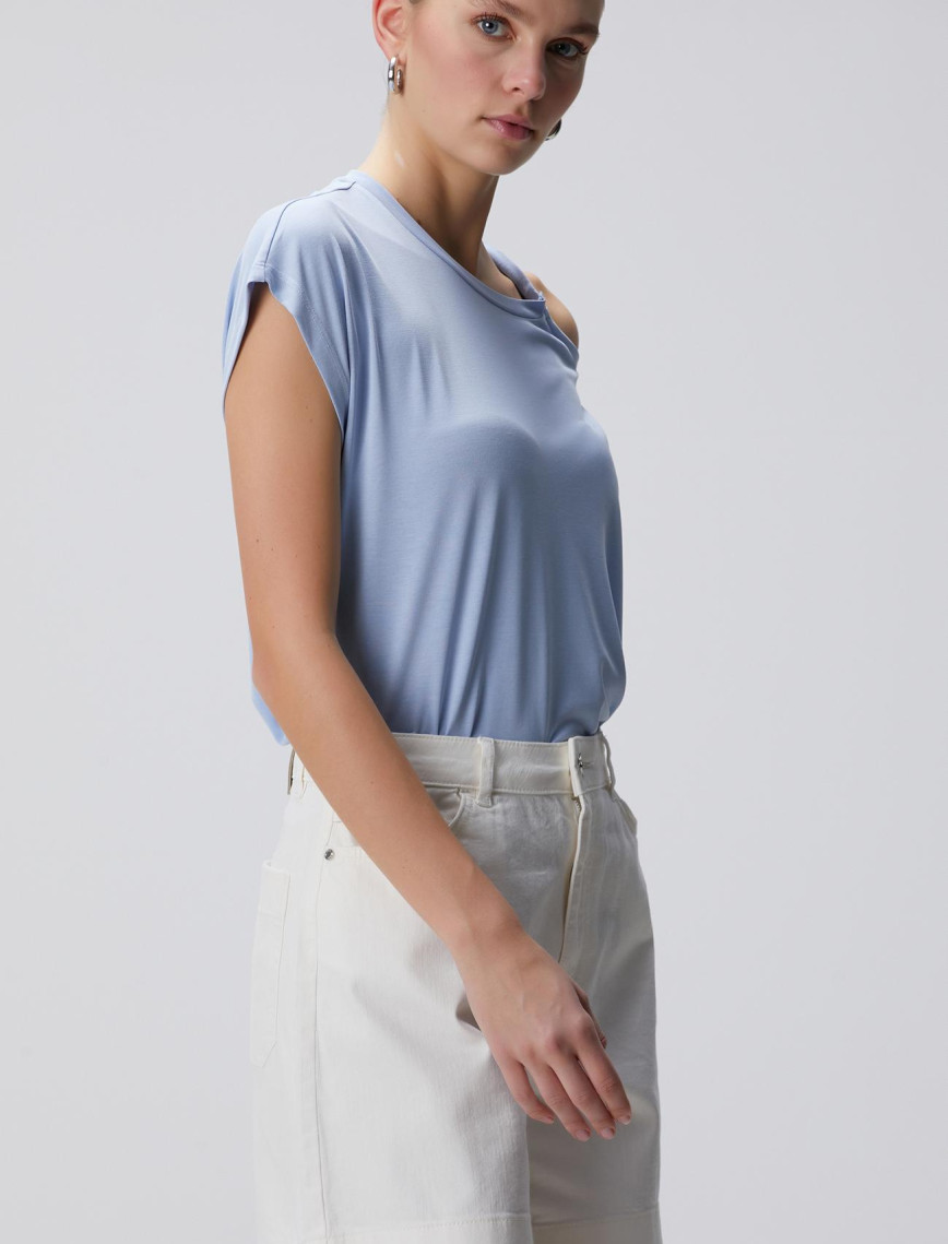 Network Kadın Açık Mavi T-shirt Network Kadın Açık Mavi T-shirt