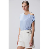 Network Kadın Açık Mavi T-shirt Network Kadın Açık Mavi T-shirt