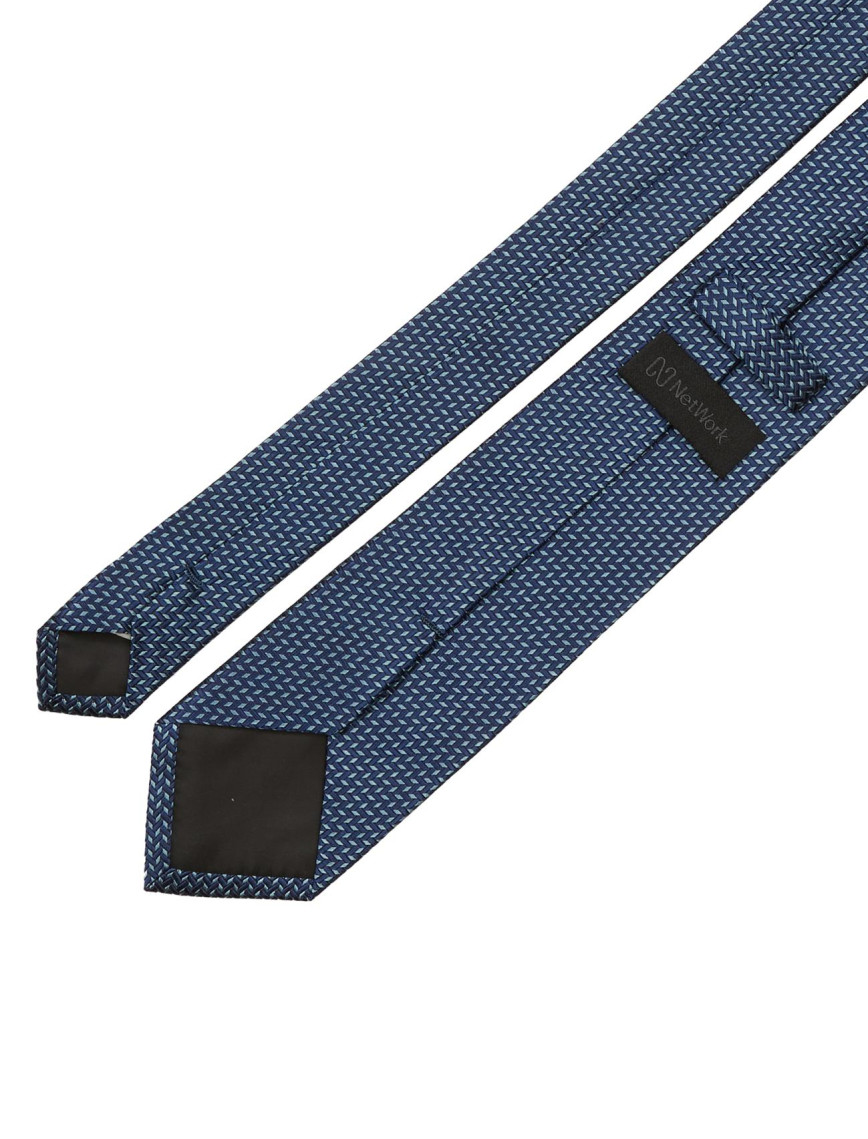 Network Erkek Lacivert İpek Kravat Network Erkek Lacivert İpek Kravat