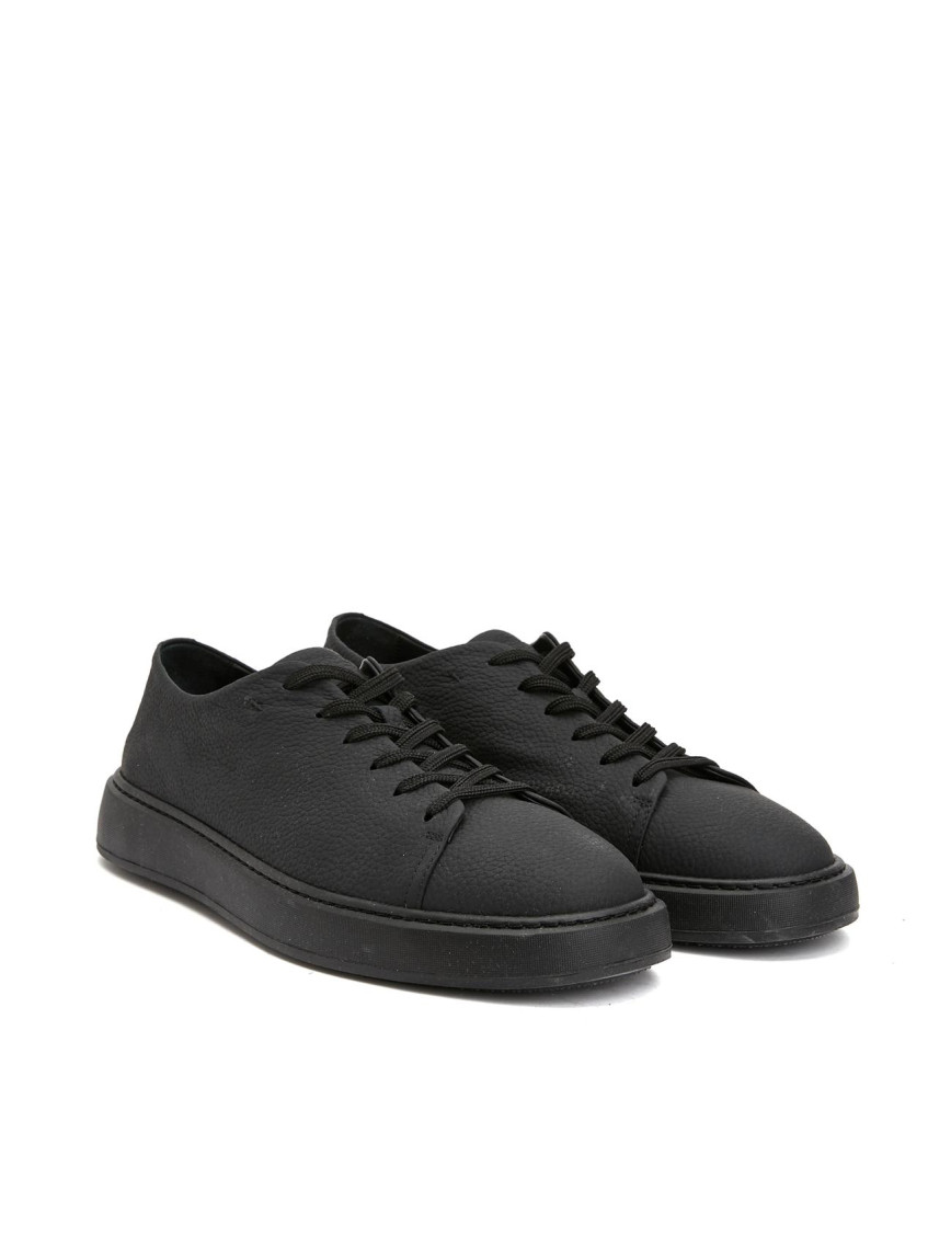 Network Erkek Siyah Deri Sneaker Network Erkek Siyah Deri Sneaker