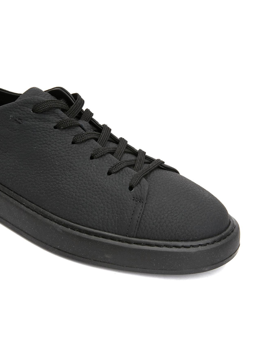 Network Erkek Siyah Deri Sneaker Network Erkek Siyah Deri Sneaker