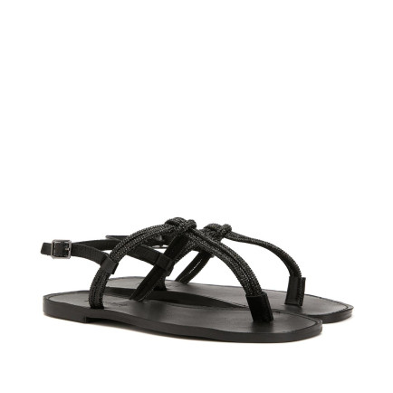 Network Kadın SiyahDeri Sandalet Network Kadın SiyahDeri Sandalet