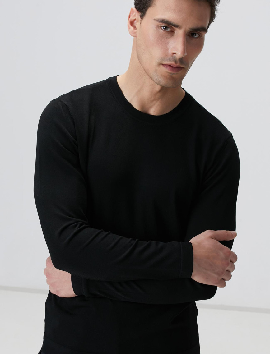 Network Erkek N-Tech Siyah Basic Kazak Network Erkek N-Tech Siyah Basic Kazak