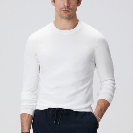 Network Erkek N-Tech Kırık Beyaz Basic Triko Network Erkek N-Tech Kırık Beyaz Basic Triko