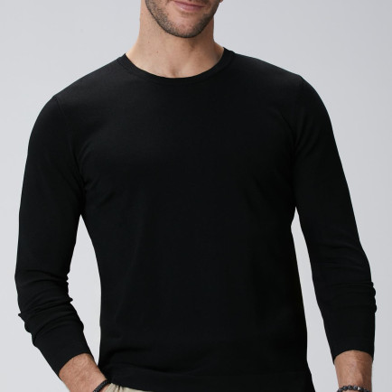 Network Erkek Siyah Triko Kazak Network Erkek Siyah Triko Kazak