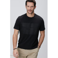 Network Erkek Siyah Hologram Baskılı N-Tech T-shirt Network Erkek Siyah Hologram Baskılı N-Tech T-shirt