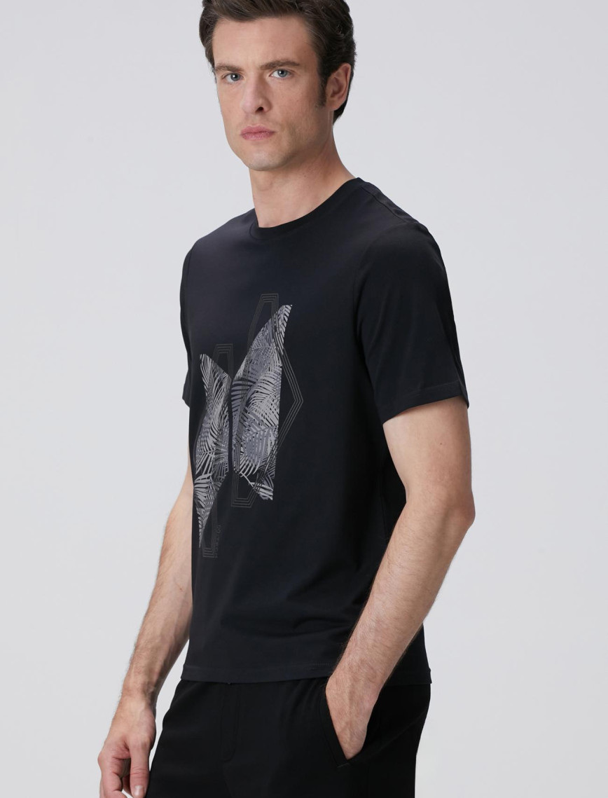 Network Erkek N-Tech Siyah T-shirt Network Erkek N-Tech Siyah T-shirt