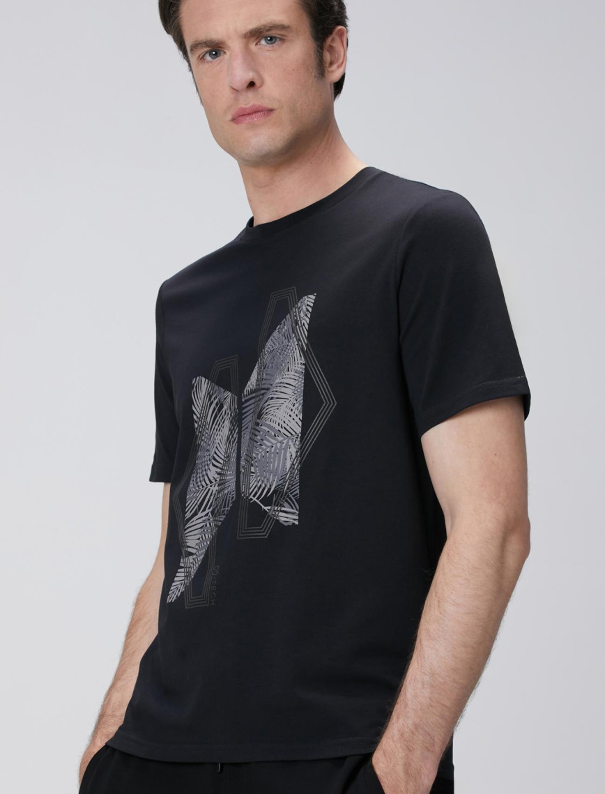 Network Erkek N-Tech Siyah T-shirt Network Erkek N-Tech Siyah T-shirt