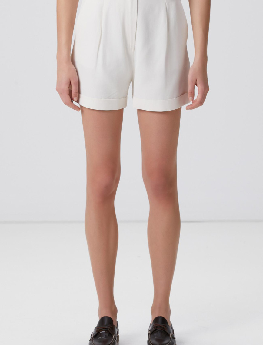 Network Kadın Kırık Beyaz Şort