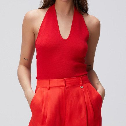 Network Kadın Kırmızı Bodysuit Form Triko Network Kadın Kırmızı Bodysuit Form Triko