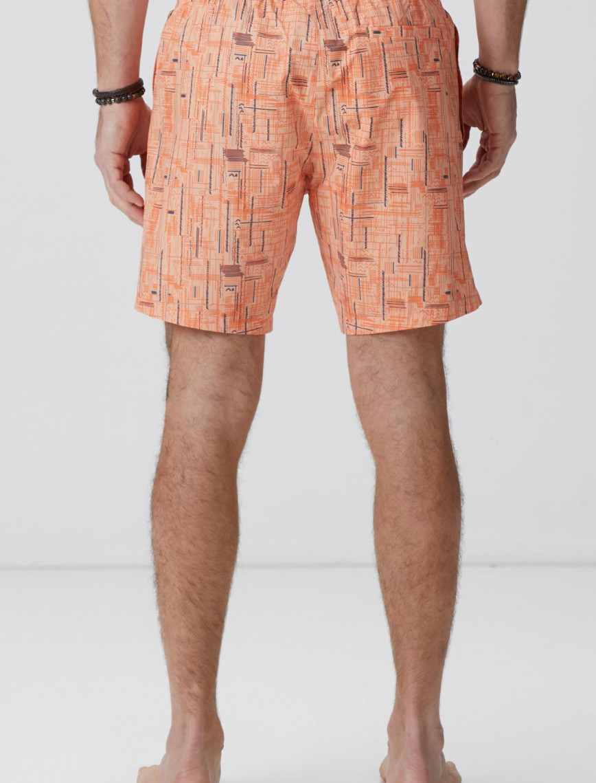 Network Erkek Turuncu Baskılı Mayo Network Erkek Turuncu Baskılı Mayo