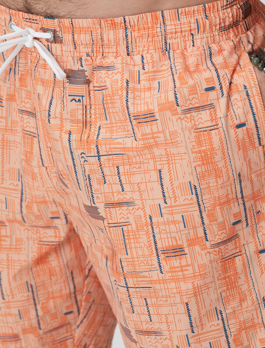 Network Erkek Turuncu Baskılı Mayo Network Erkek Turuncu Baskılı Mayo