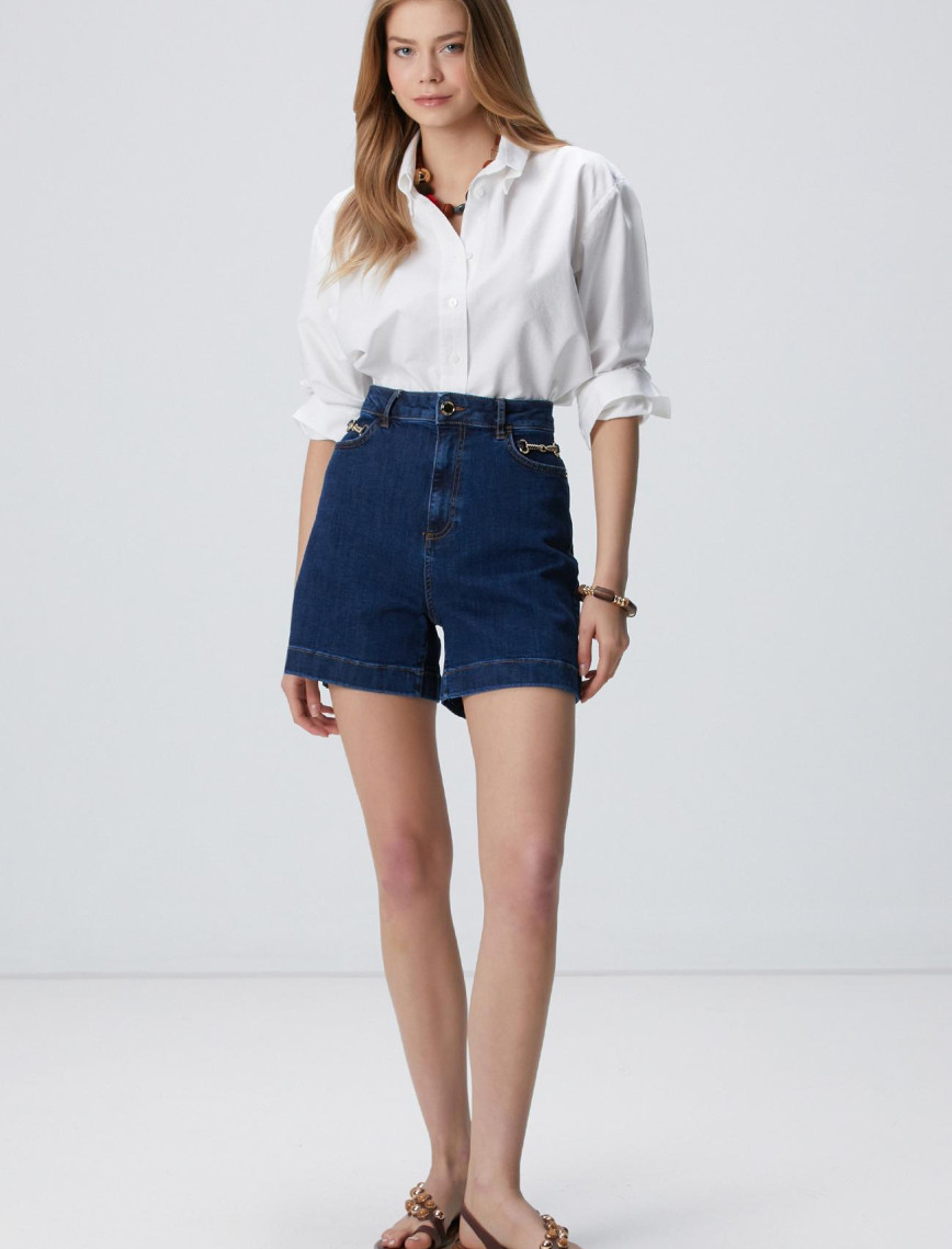 Network Kadın Beyaz Oxford Gömlek Network Kadın Beyaz Oxford Gömlek