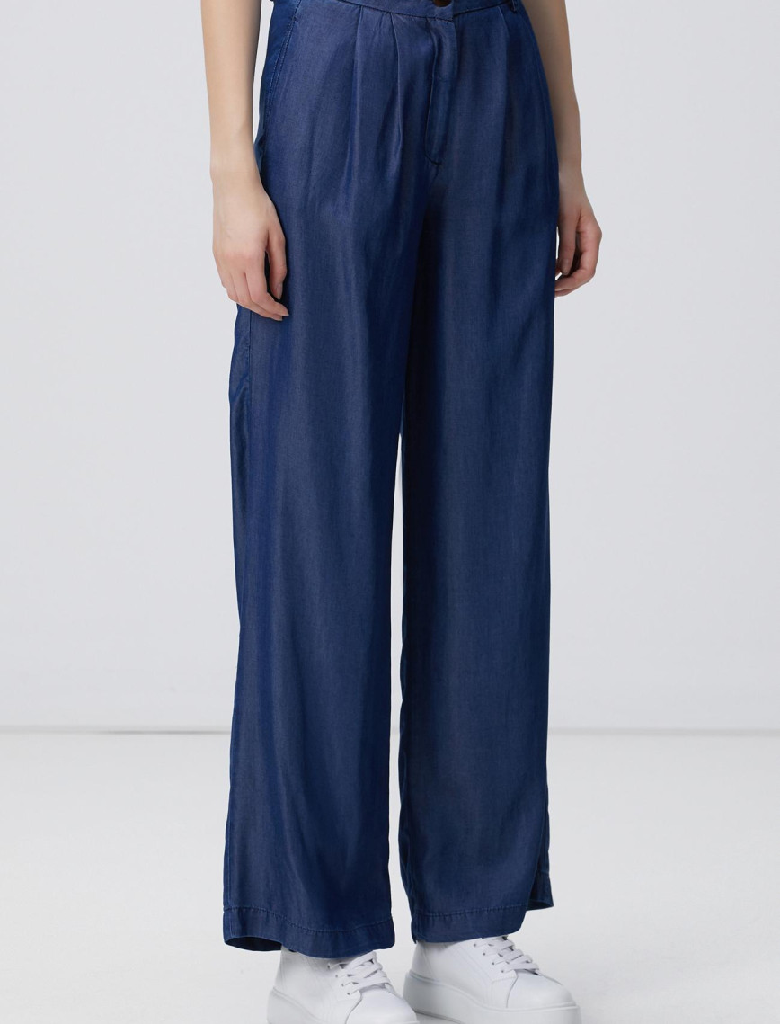 Network Kadın Indigo Casual Pantolon Network Kadın Indigo Casual Pantolon