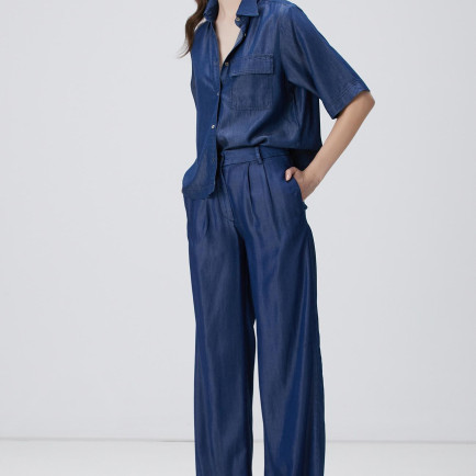 Network Kadın Indigo Casual Pantolon Network Kadın Indigo Casual Pantolon