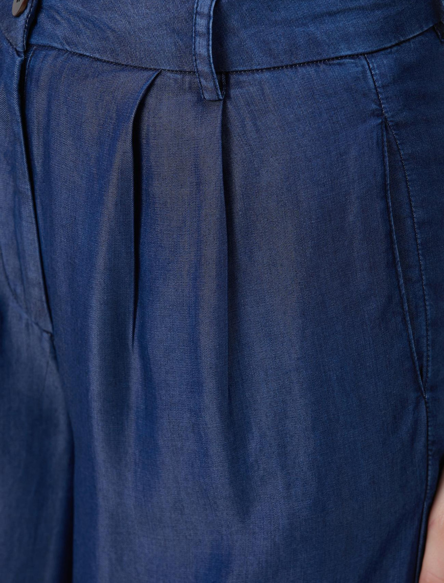 Network Kadın Indigo Casual Pantolon Network Kadın Indigo Casual Pantolon