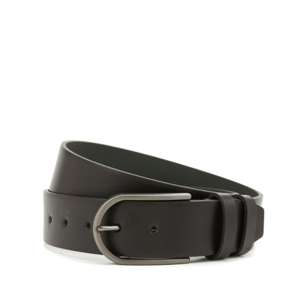 George Hogg Erkek Siyah Mat Tokalı Deri Kemer George Hogg Erkek Siyah Mat Tokalı Deri Kemer