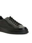 Divarese Erkek Siyah Deri Sneaker Divarese Erkek Siyah Deri Sneaker