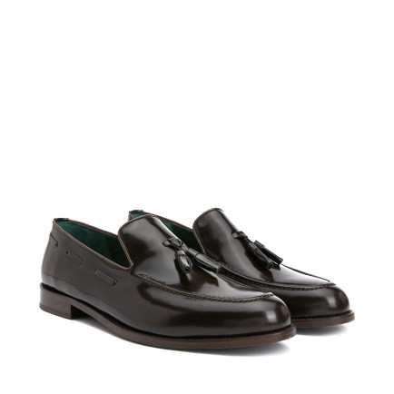 George Hogg Icons Erkek Kahverengi Püsküllü Deri Kösele Ayakkabı George Hogg Icons Erkek Kahverengi Püsküllü Deri Kösele Ayakkabı