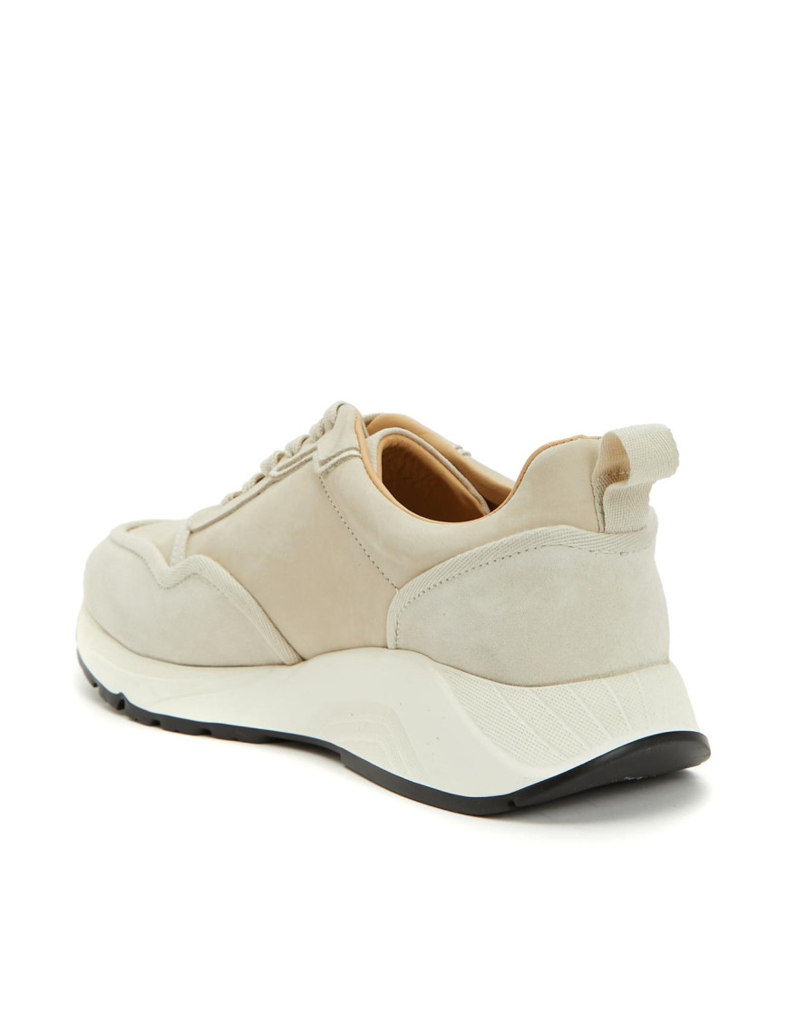 George Hogg Erkek Bej Süet Sneaker