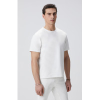 Network Erkek N-Tech Kırık Beyaz Basic T-shirt Network Erkek N-Tech Kırık Beyaz Basic T-shirt