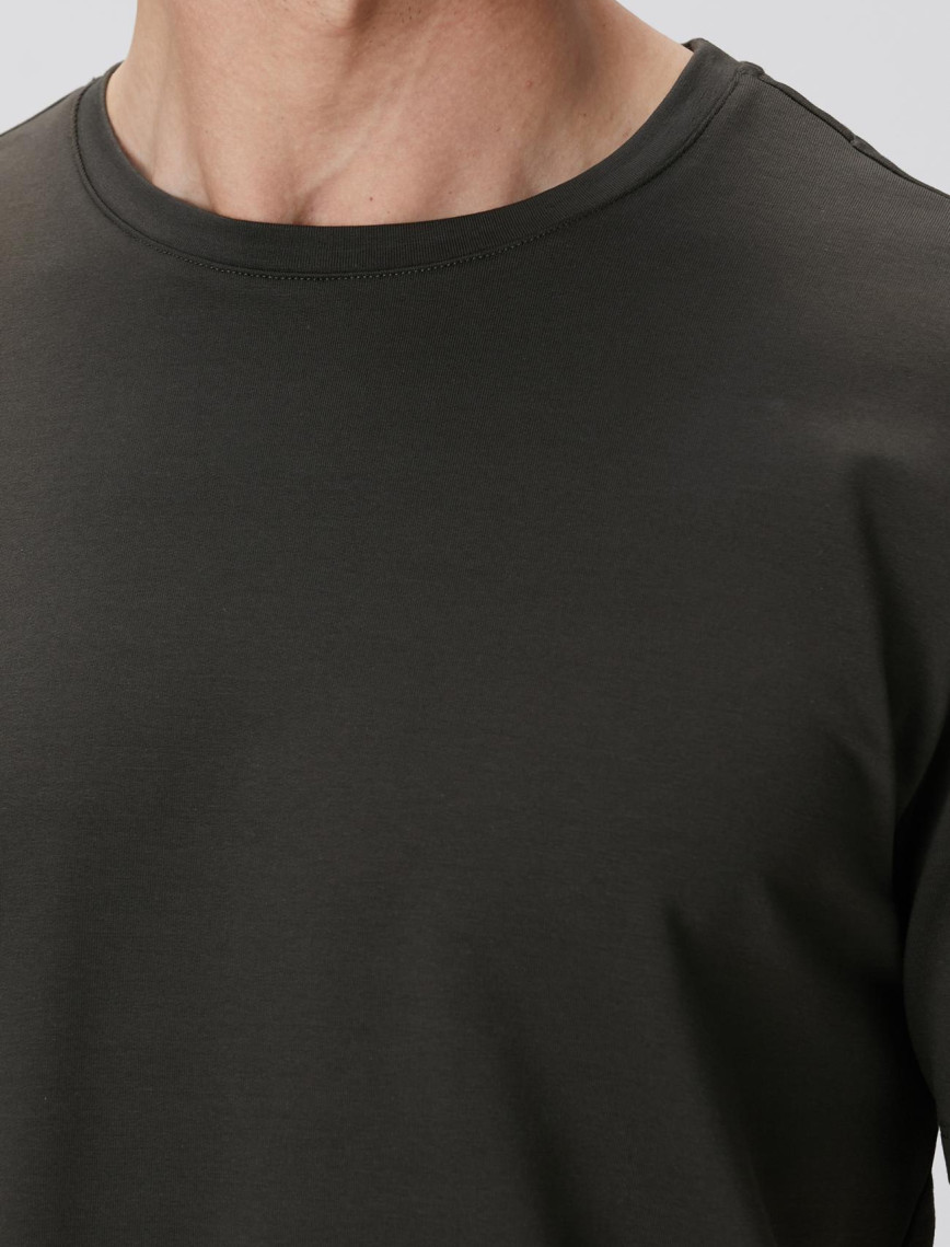 Network Erkek Haki Basic T-shirt Network Erkek Haki Basic T-shirt