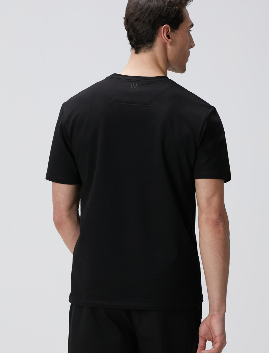 Network Erkek N-Tech Siyah T-shirt