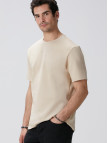 Network Erkek N-Tech Bej T-shirt Network Erkek N-Tech Bej T-shirt