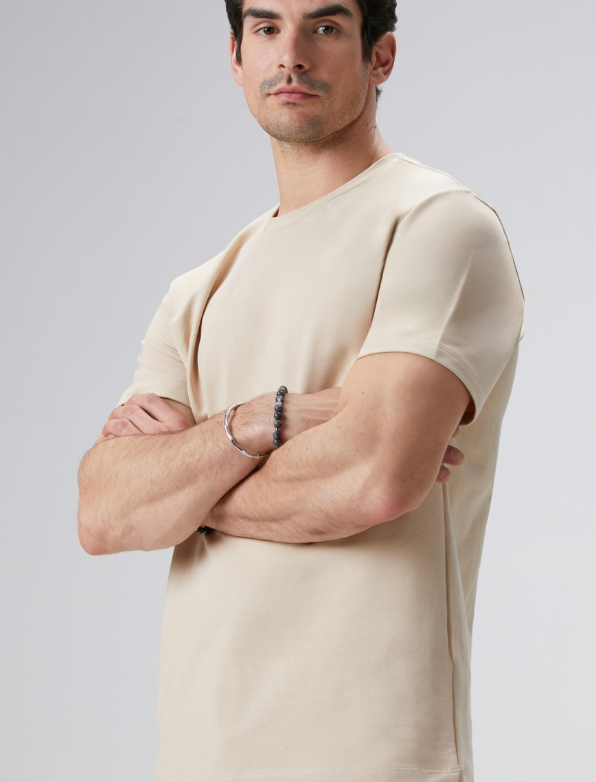 Network Erkek N-Tech Bej T-shirt Network Erkek N-Tech Bej T-shirt