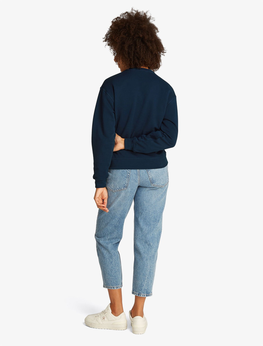 Tommy Hilfiger Reg Kadın Lacivert Sweatshirt Tommy Hilfiger Reg Kadın Lacivert Sweatshirt