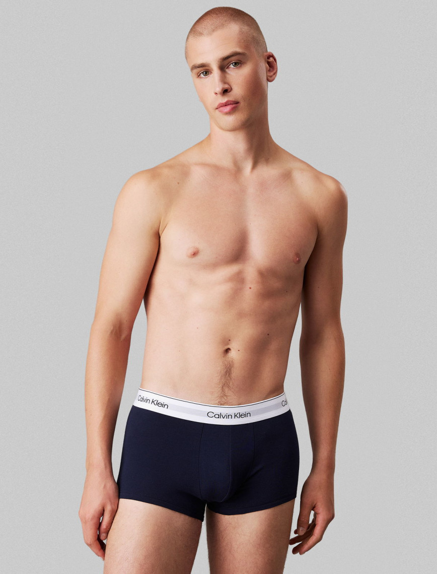 Calvin Klein Low Rise Trunk 3Pk Erkek Renkli Boxer Calvin Klein Low Rise Trunk 3Pk Erkek Renkli Boxer