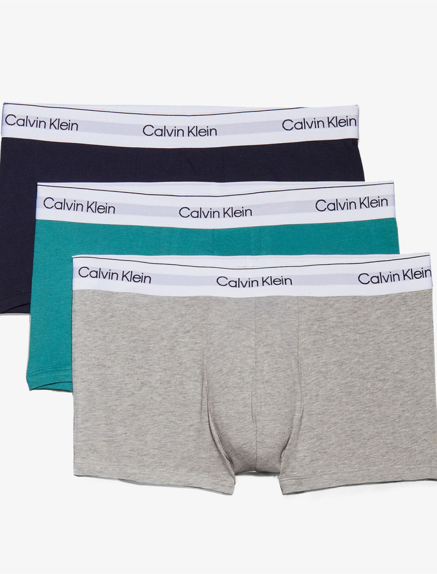 Calvin Klein Low Rise Erkek Renkli 3'lü Boxer Calvin Klein Low Rise Erkek Renkli 3'lü Boxer