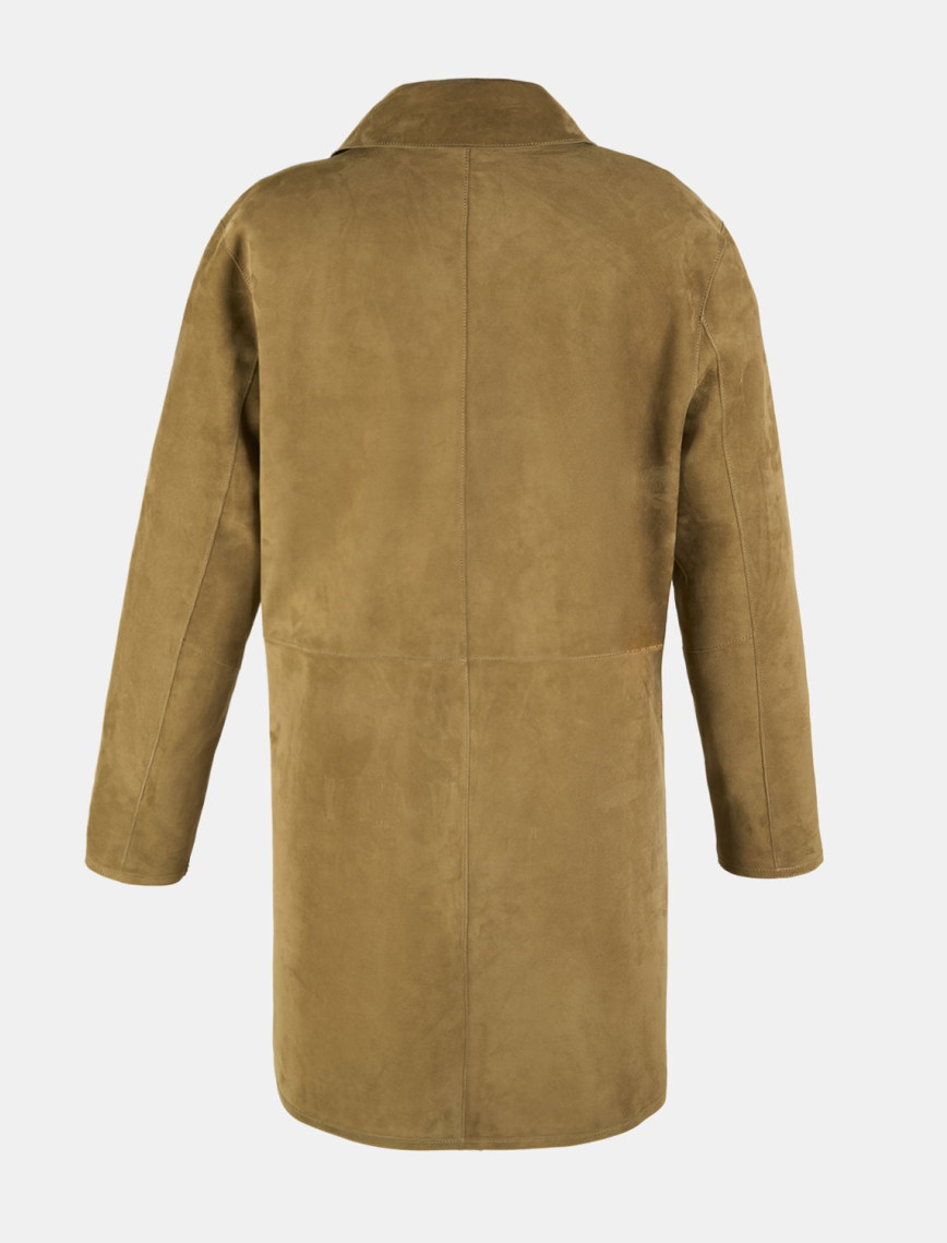 Simonetta Yeşil Kadın Çift Taraflı Deri Pardösü Simonetta Yeşil Kadın Çift Taraflı Deri Pardösü